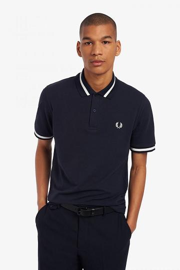 New Fred Perry Polo Shirts Navy 40 Fred Perry Outlet Website